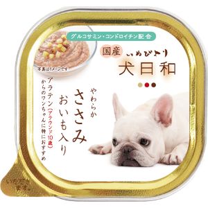 わんわん わんわん 犬日和トレイ ささみ アラウンド10歳 100g