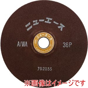 ニューレジストン NRS ニューレジストン NA1806-WA36P オフセット型研削砥石 ニューエース 180×6×22 WA36P 25枚 メーカー直送 代引不可 北海道沖縄離島不可