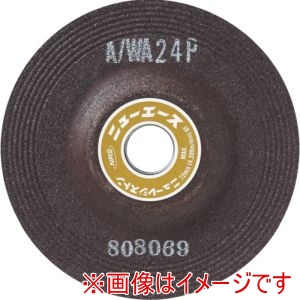 ニューレジストン NRS ニューレジストン NA1806-WA24N オフセット型研削砥石 ニューエース 180×6×22 WA24N 25枚 メーカー直送 代引不可 北海道沖縄離島不可