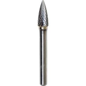 ニューレジストン NRS NRS TCBT6450K 超硬バー トンガリkカット 刃径8×刃長19×軸径6×軸長46 ロー付 ニューレジストン