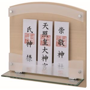 サンメニー SUNMANY サンメニー モダン神棚 壁掛タイプ Neo410G ヒノキ