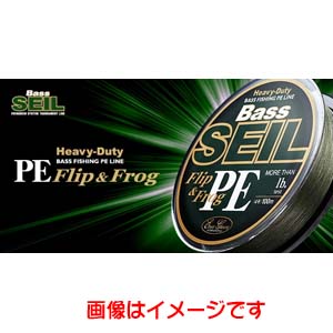 エバーグリーン EVERGREEN エバーグリーン バスザイル PE フリップ & フロッグ 100m 65Lb
