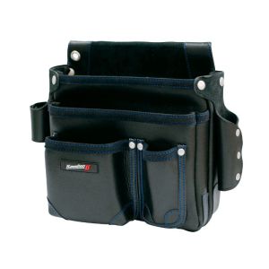 プロスター PROSTAR プロスター KW-721B カワテック2 棟梁型工具差付釘袋 ブラック
