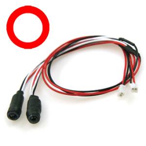 イーグル模型 イーグル模型 5mmツインアクションイカリング LEDシステム用 中WI 外RE LED-09-WI/RE