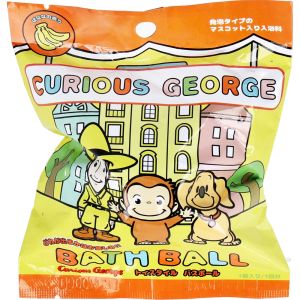 ノルコーポレーション ノルコーポレーション おさるのジョージ トイスタイル バスボール ばななの香り 60g 1回分