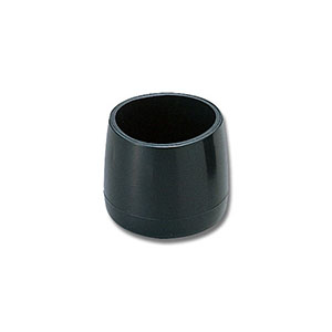 光 光 BE-8-322 イス脚CAPパイプ用32mm BKバラ