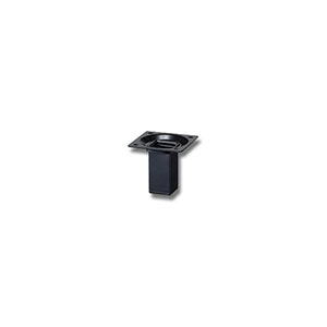 光 光 KSK205-1 スマートレグ 角脚 25×25×50mm ブラック