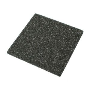 光 光 KTHU-1015 低反発ウレタンクッション 100mmX100mm 5t 黒