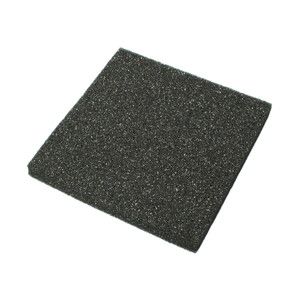 光 光 KTHU-1010 低反発ウレタンクッション 100mmX100mm 10t 黒