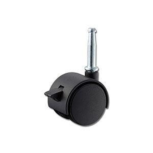 光 光 KWD-41S 双輪キャスター脱着式 ストップ付 40mm