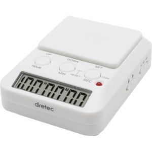 ドリテック dretec ドリテック T-580WT タイムアップ2 ホワイト