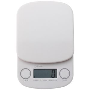 ドリテック ドリテック KS-630WTデジタルスケール1kg /1g