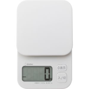 ドリテック dretec ドリテック KS-832WT デジタルスケール「トルテ」3kg ホワイト