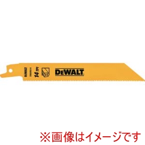 DEWALT DEWALT DWAR614-JP レシプロソーブレード セーバーソーブレード レシプロソー替刃 セーバーソー替刃 セーバーソーブレード14山x150mm 5枚