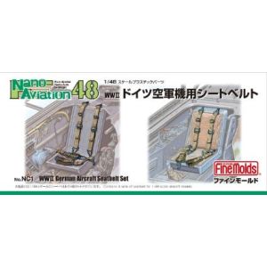 ファインモールド ファインモールド 1/48 ドイツ空軍機用シートベルト NC1