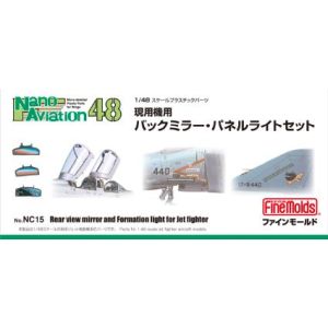 ファインモールド ファインモールド 1/48 現用機用バックミラー パネルライトセット NC15