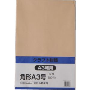 キングコーポレーション キングコーポレーション KA3K100 クラフト 角形A3 100g 10枚入