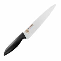 フォーエバー FOREVER フォーエバー THF-22 銀チタン牛刀 220mm 黒ハンドル