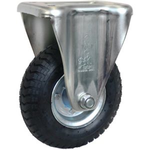 シシク SISIKU シシク AIK-2.50-4 空気入車輪付キャスター 固定 220mm SISIKU