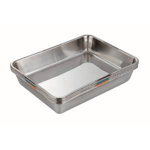 カンダ カンダ 18-8 カラー角バット 4枚取 黒
