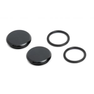 アクティブ アクティブ 10370181 アルミ フロントフォークキャップ BLK NINJA250R 08-12/NINJA250(ABS可) 13-16