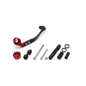 アクティブ ACTIVE アクティブ 30802015 ブレーキレバーガード&バーエンドSET レッド ハンドル内径φ15.5-φ16.75用