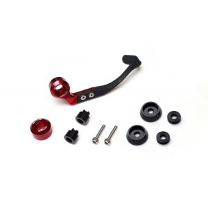 アクティブ ACTIVE アクティブ 30802Y06 ブレーキレバーガード&バーエンドSET レッド YAMAHA M6用