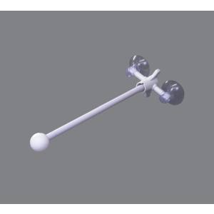 のぼり屋工房 のぼり屋工房 フラッグポール 2個吸盤式 割パイプ 43cm 883