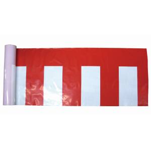 のぼり屋工房 のぼり屋工房 紅白幕 ポリエチレン 600巾 50m巻 19405