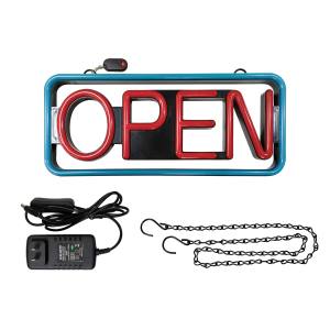 のぼり屋工房 のぼり屋工房 LEDネオン看板 OPEN 2色 点滅 29938