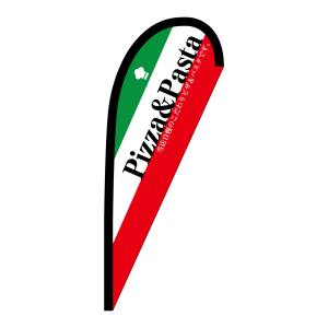 のぼり屋工房 のぼり屋工房 pバナー小 Pizza&Pasta ポンジ 67156