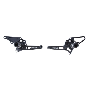 オーヴァーレーシング OVER RACING オーヴァーレーシング 51-26-01B バックステップ 4POS ブラック XJR1200/1300