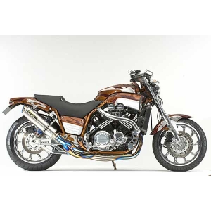 オーヴァーレーシング OVER RACING オーヴァーレーシング 20-34-TT GPパフォーマンス フルチタン 4-2-1 V-MAX1200