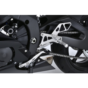 オーヴァーレーシング OVER RACING オーヴァーレーシング 51-433-01 バックステップ 6P SLV YZF-R6 17