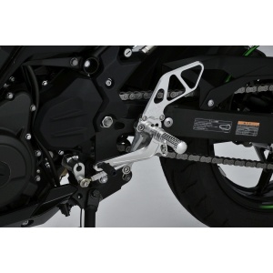 オーヴァーレーシング OVER RACING オーヴァーレーシング 51-722-01 バックステップ 4P SIL Ninja400 18-22