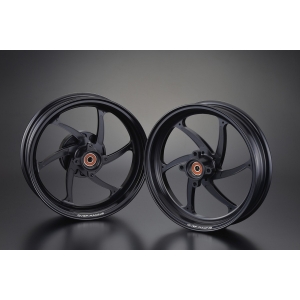 オーヴァーレーシング OVER RACING オーヴァーレーシング 82-012-20B GP-SIXホイール F2.70/R3.50-12 MONKEY125 ブラック