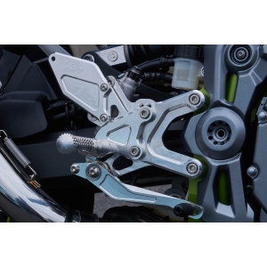 オーヴァーレーシング OVER RACING オーヴァーレーシング 51-83-01 バックステップ 4ポジション シルバー Z900 18