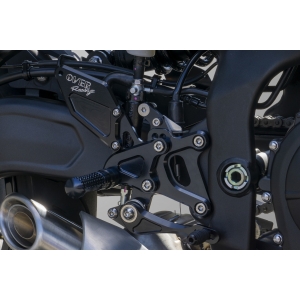 オーヴァーレーシング OVER RACING オーヴァーレーシング 51-86-01B バックステップ 4ポジション ブラック ZX-25R