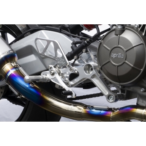 オーヴァーレーシング OVER RACING オーヴァーレーシング 51-916-01B バックステップ 4ポジション ブラック RS660 21-