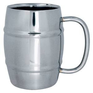 ベルモント Belmont ベルモント BM-109 ステン樽型ダブルマグ 400ml