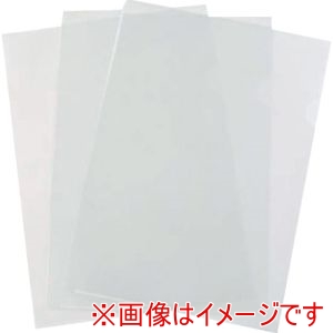 ジャストCorp. ジャストコーポレーション SH22-CL クリアファイル A4/透明 100枚入り