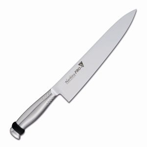 富士カトラリー 藤次郎 ナリヒラ プロ S 牛刀 包丁 270mm ブラック FC-3106BK