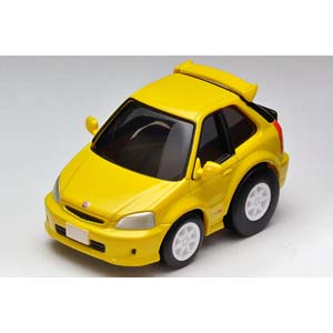 トミーテック TOMIX TOMIX Z-62b チョロQ zero ゼロ シビックタイプR EK9 黄 トミーテック