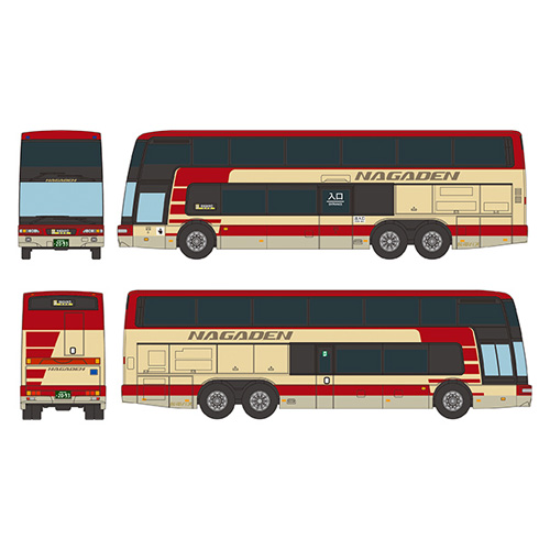 トミーテック TOMIX TOMIX　ザ・バスコレクション　長電バス　三菱ふそう エアロキング　（予約）