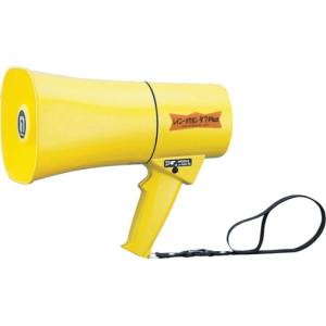 ノボル電機 ノボル電機 TS-634 レイニーメガホンタフPlus6W ホイッスル音付 耐水 耐衝撃仕様