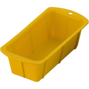岡部洋食器製作所 岡部洋食器 シリコン パウンドケーキ型 イエロー 17cm CM-01