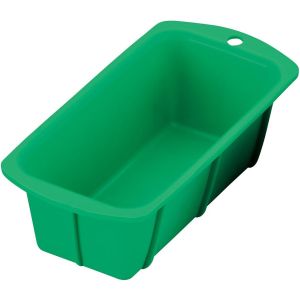 岡部洋食器製作所 岡部洋食器 シリコン パウンドケーキ型 グリーン 17cm CM-02