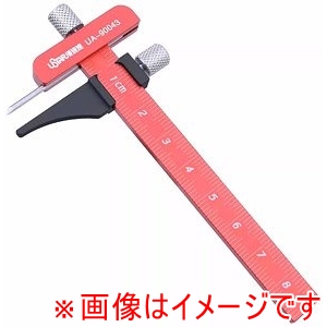 エアテックス エアテックス UA-90043 アルミ製 自在ケガキノギス