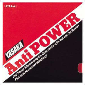 ヤサカ Yasaka ヤサカ アンチパワー 卓球ラバー レッド A B22