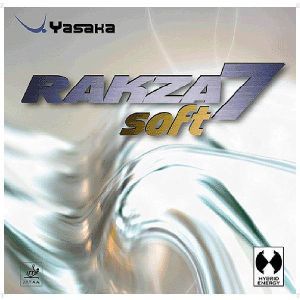 ヤサカ Yasaka ヤサカ ラクザ7ソフト 卓球ラバー ブラック A B77